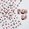 Colorful 3D Fruit Nail Decals Nails Art Decoration Cute Designs for Manicuring and DIY Nails Easy To Apply and Remove