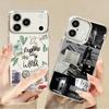 Retro Collage Style Phone Case For iPhone 17 Pro Max Plating Lens Frame Clear Soft Cover For iPhone 16 15 14 13 Pro Max 11 16E 17E