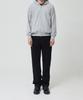 Ox Studios Lightweight Zip-Up Hoodie (Melange Grey)