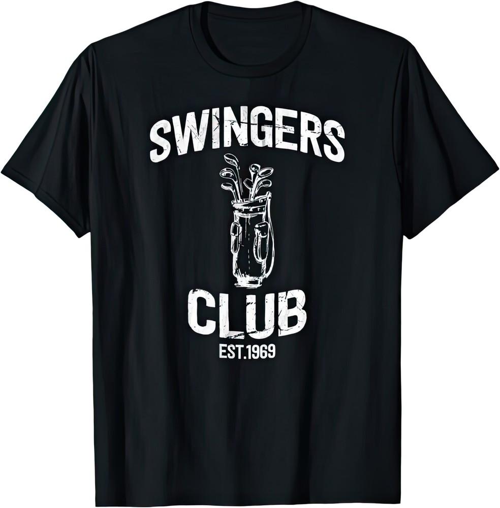 Swingers Club Funny Golfing Golf Golfer Humour Gift T Shirt