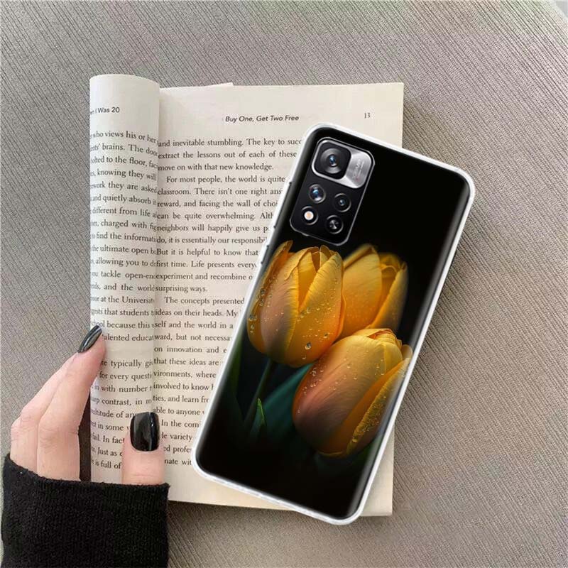 Tulips are Already in Full Bloom Phone Case For Redmi Note 13 12 Pro Plus 14 15 Pro 5G 11 11T 11E 11S 10 Pro 10S 9 9S Cover Cell