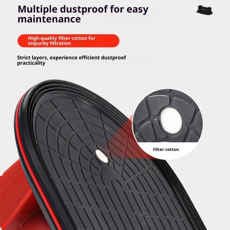 Bezprzewodowy podnośnik do odkurzacza Bateria 4000 mAh 3 5H Czas pracy Technologia automatycznego przylegania Konstrukcja ABS Do transportu materiałów budowlanych