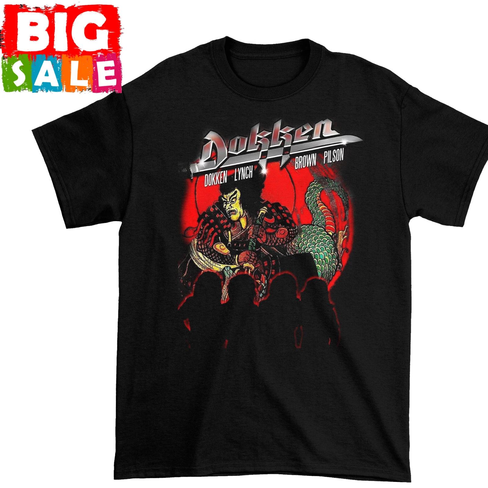 1988 Dokken Promo Black unisex All size shirt B423 XXXL