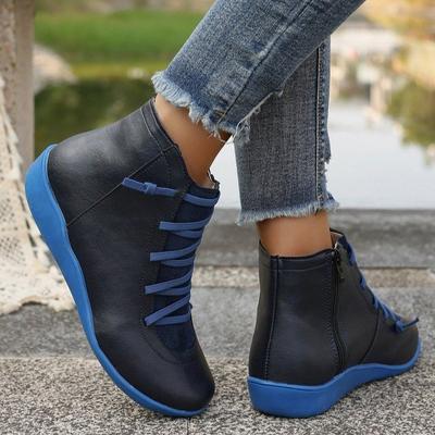 Bottes pour femmes de grande taille de commerce extérieur européen et américain, nouvelles bottes Martin britanniques de printemps, bottines courtes décontractées neutres 2025wish