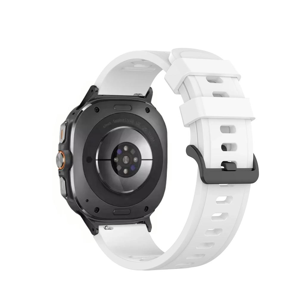 Sport Silicone Strap for Samsung Galaxy Watch Ultra 47mm Replaceable Wristband Correa for Samsung Galaxy Watch 8 Ultra  Band