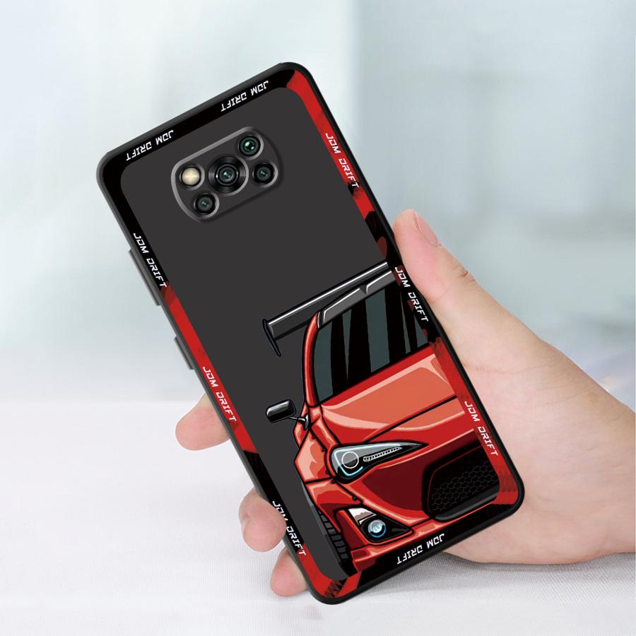 Funda Phone Cover Case for Xiaomi Poco F8 C50 X7 X3 X4 X5 Pro C71 F3 M5 M7 Pro M3 M4 C75 F1 C61 Super Car