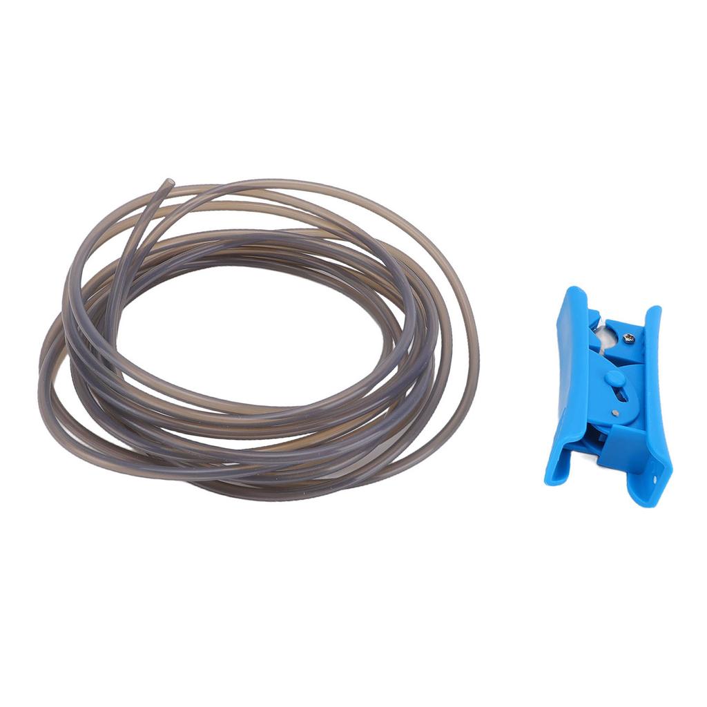 4M 13.1FT PTFE-Schlauch passend für Bambu Lab A1 Mini AMS 3D-Drucker 2,5 mm Innendurchmesser 4 mm Außendurchmesser 1,75 mm Filament-Zuführungsschlauch mit Schneider Grau