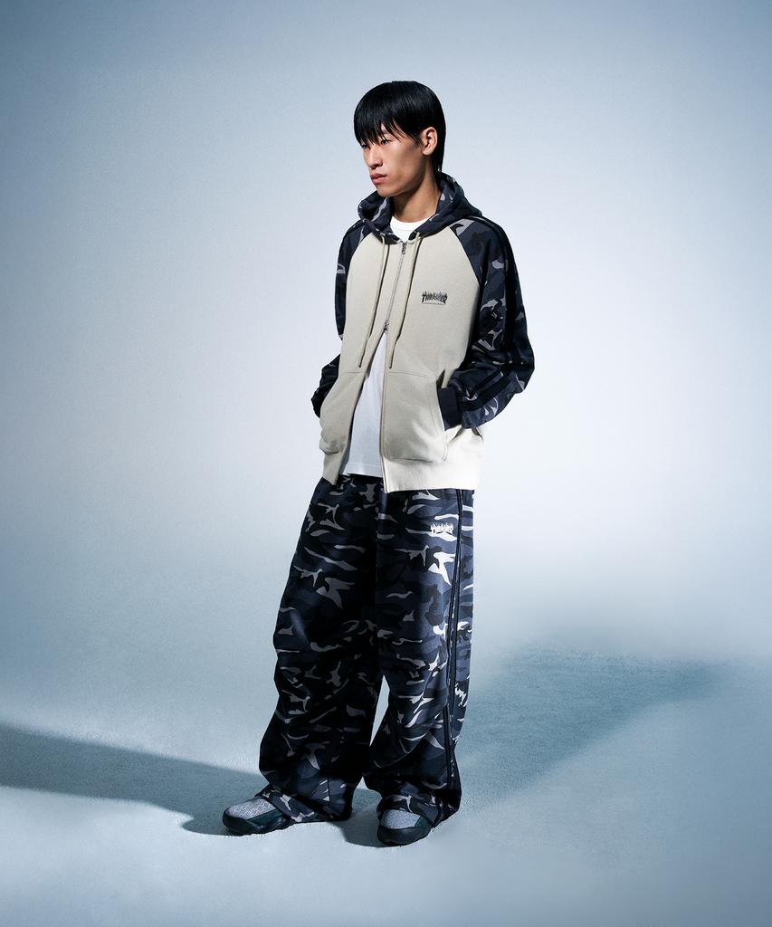 Treasure Flame Washed Track Sweatpants Camo
