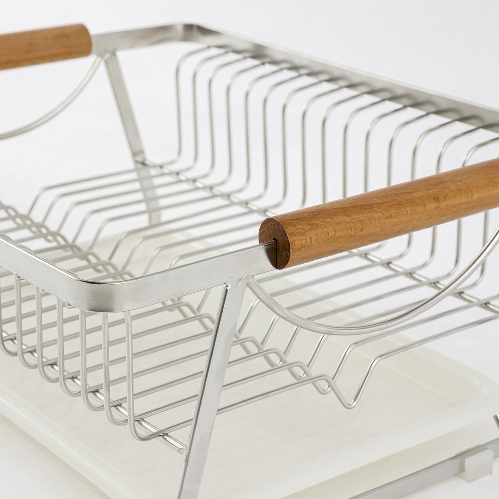 Japanese-style kitchen dish drying rack, countertop dish and utensil storage cabinet, draining rack, storage basket, dish draine