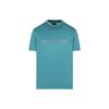 Letter Print Crew Neck Short Sleeve T-Shirt Men Tops Dark-Blue 3D1TD4-1JUVZ-10756