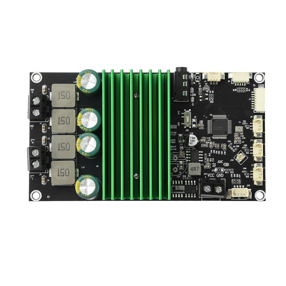 BT Amplifier Board with App Tuning Dual Channel 2 * 150W Eq Bass Enhancement Audio Power Amplifier Module for DIY Car Audio