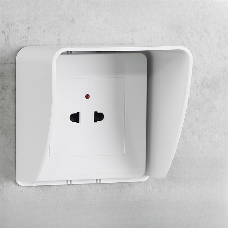 1 szt. Pokrywa gniazdka zewnętrznego - Wodoodporna, odporna na promieniowanie UV, trwała poliwęglanowa powłoka ochronna do użytku na zewnątrz, łatwa instalacja