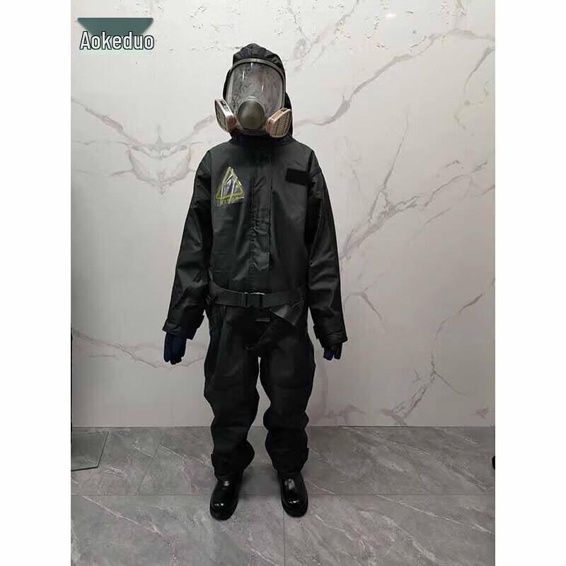 Aokedu NBC-PR0100H Fully Sealed Airtight Protective Suit with Alarm and Communication