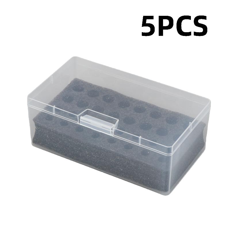1/3/5Pcs Battery Storage Box Holder Organizer for 64 AA AAA Batteries Home Garage Drawer Storage Case Battery Organizer