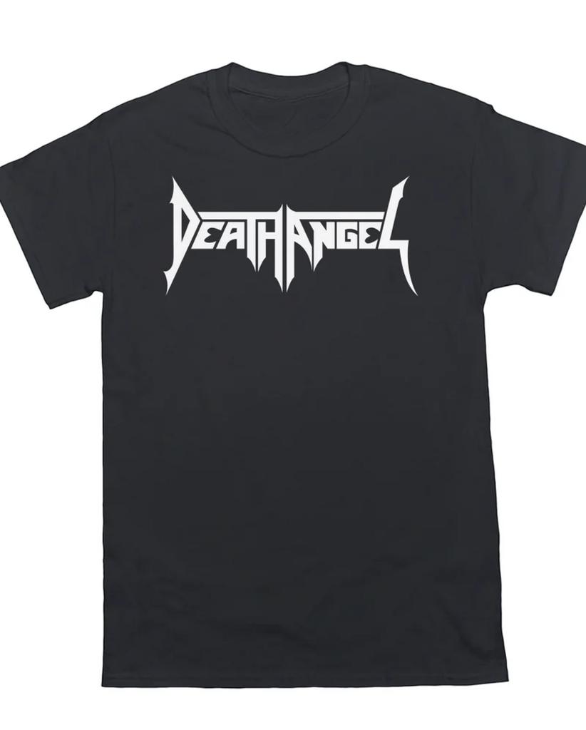 Death Angel Bandlogo Schwarzes T-Shirt Kurzarm Alle Größen S bis 45XL