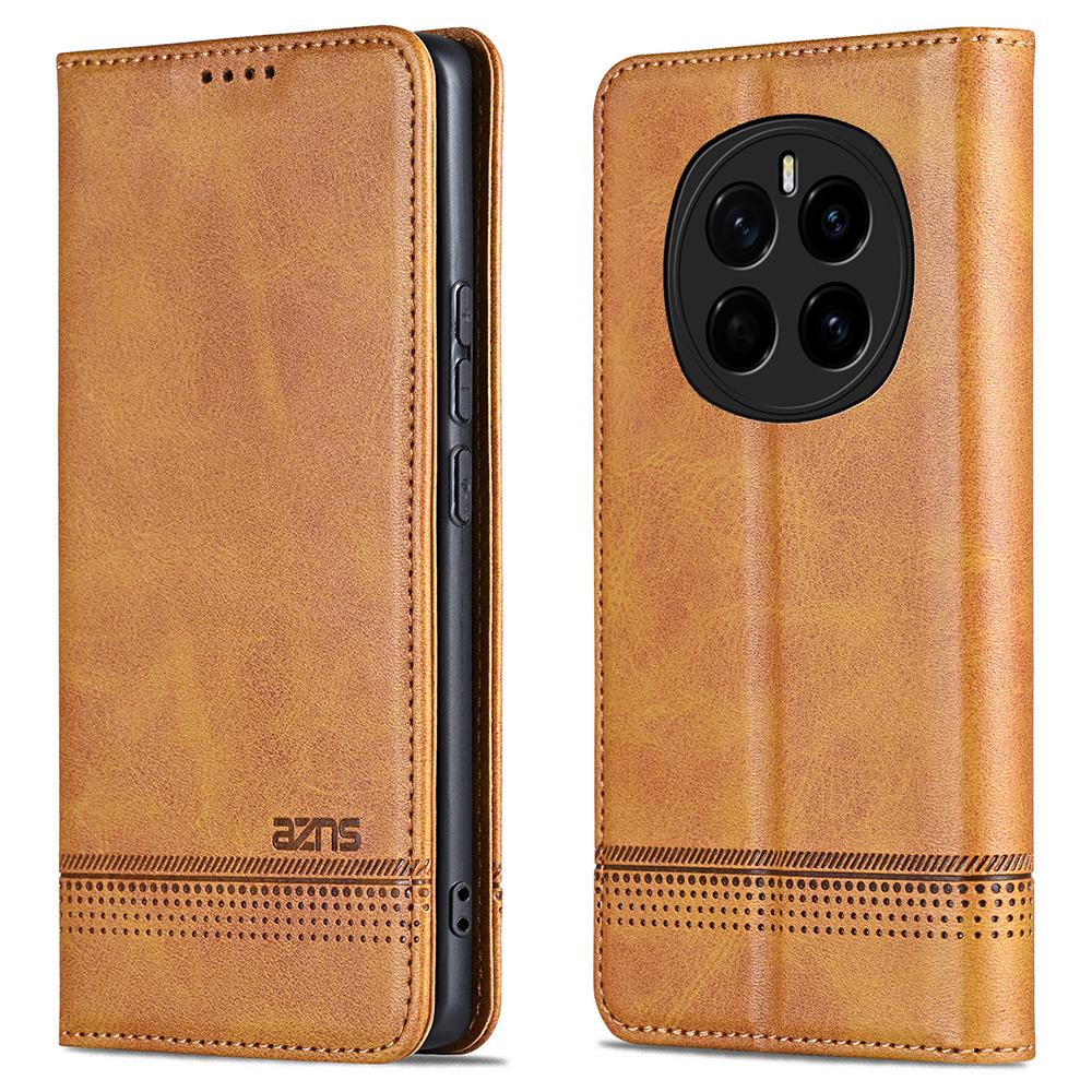 For Honor Magic7 5G Case Cowhide Texture PU Leather Wallet Phone Cover