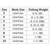 Winter Fishing Accessories Trap Mesh Ice Fishing Fishing Net Net Tackle Netting Fish Cast Gill Nets