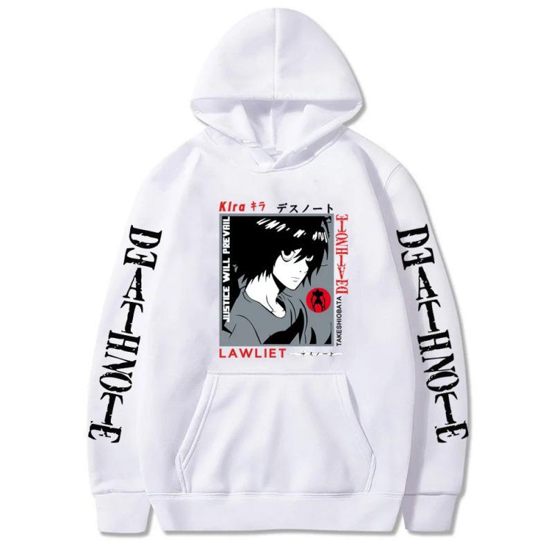 Death Note Autumn Print Men'S Hoodie Hoodie Y2K Clothing Retro Fashion New Break