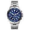 Garrett Men's Chronograph Watch - Blue Dial Stainless Steel Strap FS5623