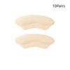 10Pair Self-Adhesive Heel Protectors Heel Inserts Heel Pads For Too Big Shoes Improve Shoe Fit And Comfort Prevent Heel Slippage