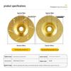 Diamond Brazed Marble and Tile Grinding Disc for Angle Grinders
