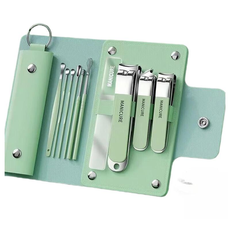 Stainless Steel 10-Piece Manicure Set