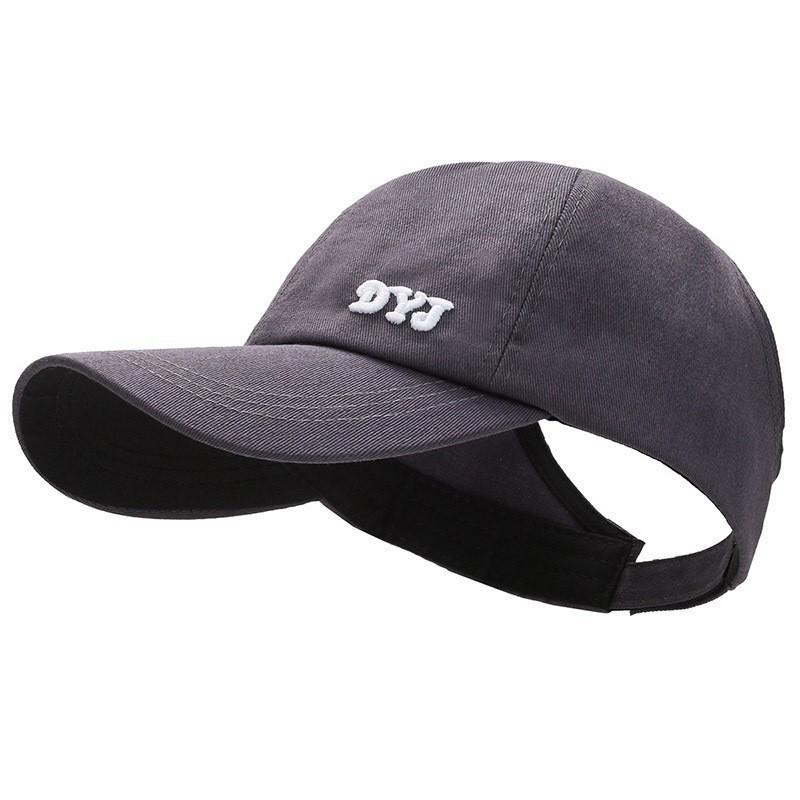 Women s High Ponytail Duckbill Cap - Spring/Autumn Sun Protection Hat with Half-Open Top for Sunshade. Adjustable