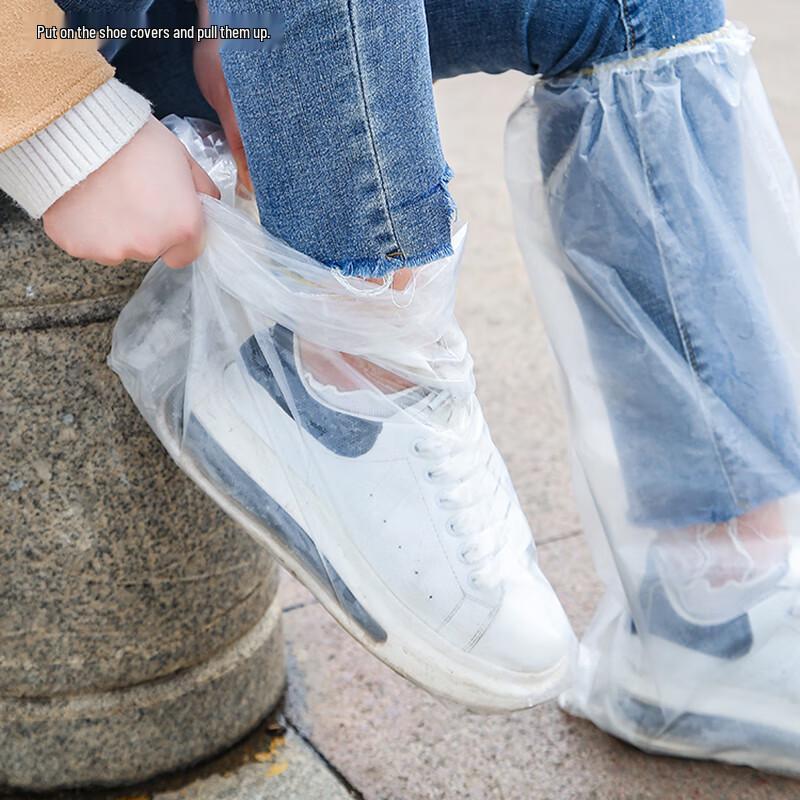 JAJALIN Disposable Waterproof Shoe & Foot Covers