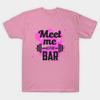 T Shirt Women Meet Me At The Bar Harajuku Print Kawaii Tshirt Summer Short Sleeve Female T-Shirt Top Tee