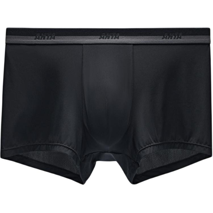 Anta Lifestyle Series Letter Splicing Breathable Casual Sports Underwear Men underwear Black 192438973-1