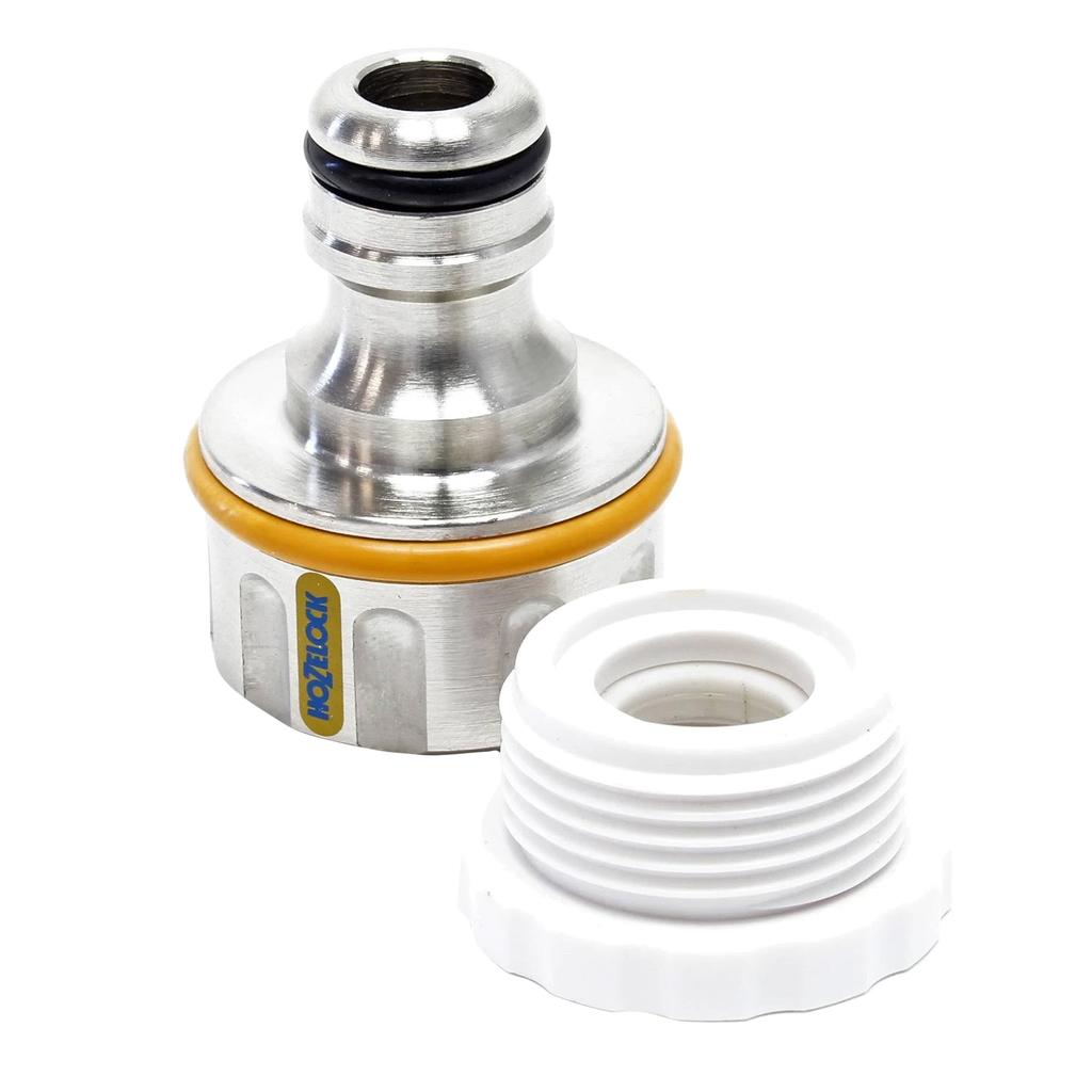 Kovový závitový kohoutkový konektor Hozelock Pro