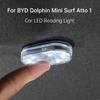 For BYD Dolphin Mini Surf Atto 1 Car LED Reading Light Rear Roof Lamp Magnetic Ambient Light Auto Interior Accessories