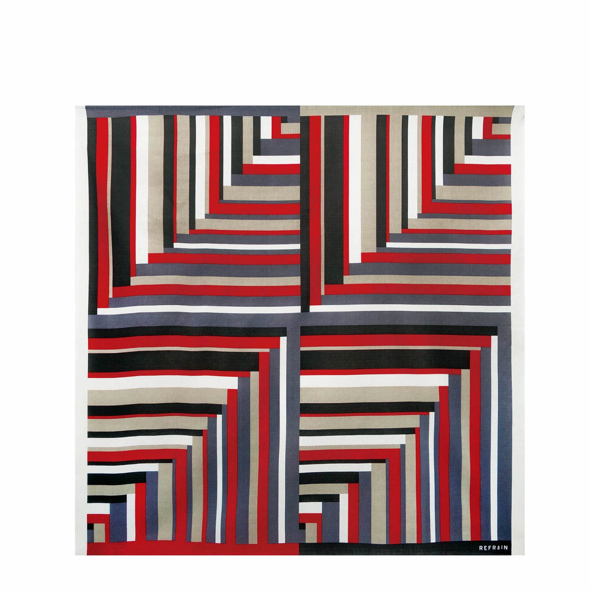 

REFRAIN Furoshiki 7 Eco Bag [NISHIORI] Water-Repellent (Wroshiki Cloth), 110cm, Patterns, Large, 100% Cotton,