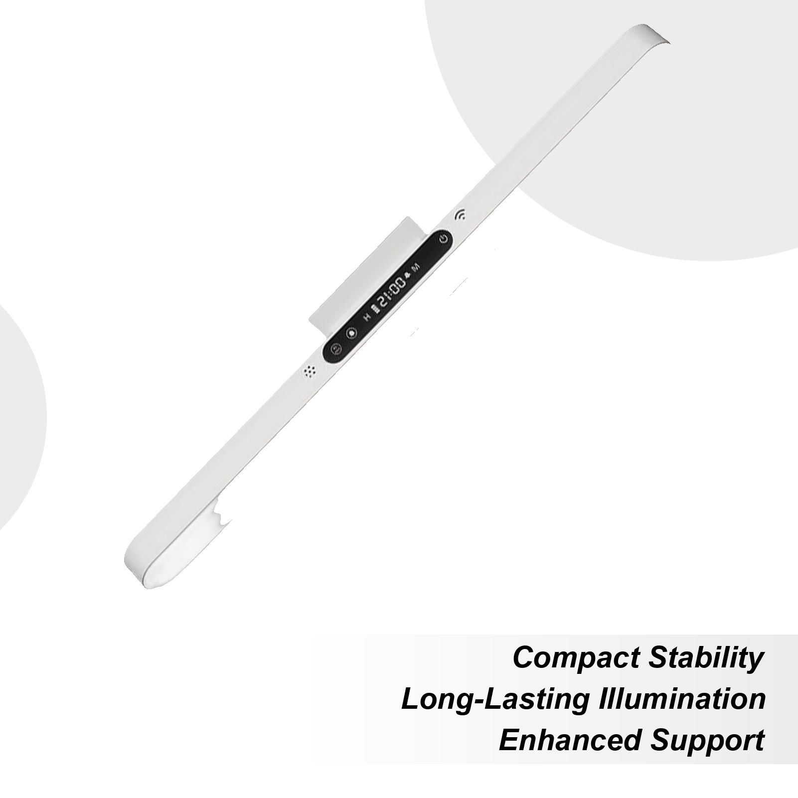 

LED Magnetic Light Bar Bright 3-mode Clock Light Dormitory Clock Lamp For Students Bathroom Closet Bedroom Workshop Hallway China Mainland