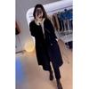Hepburn-Style Woolen Coat for Women - 2026 Autumn/Winter Collection: Petite Fit, Slightly Plump Design.