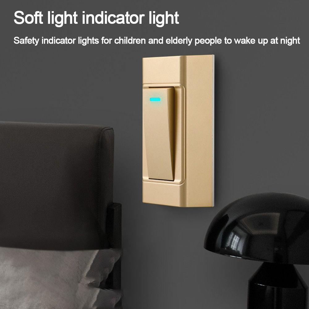 Bedroom Bedside Lamp Button Surface Mount Switch Installation Bedside Bedside Switch Switch Panel