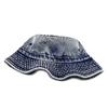 2024 New Design Fashionable Vintage Unisex Casual Fishing Denim Caps Cowboy Washed Denim Jean Bucket Hats