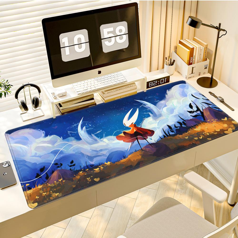 New Game Wallpaper Hollow Knight Mousepad Laptops Keyboard Pad Mouse Pad Xxl Carpet Computer Accessories Nonslip Cool Desk Mats