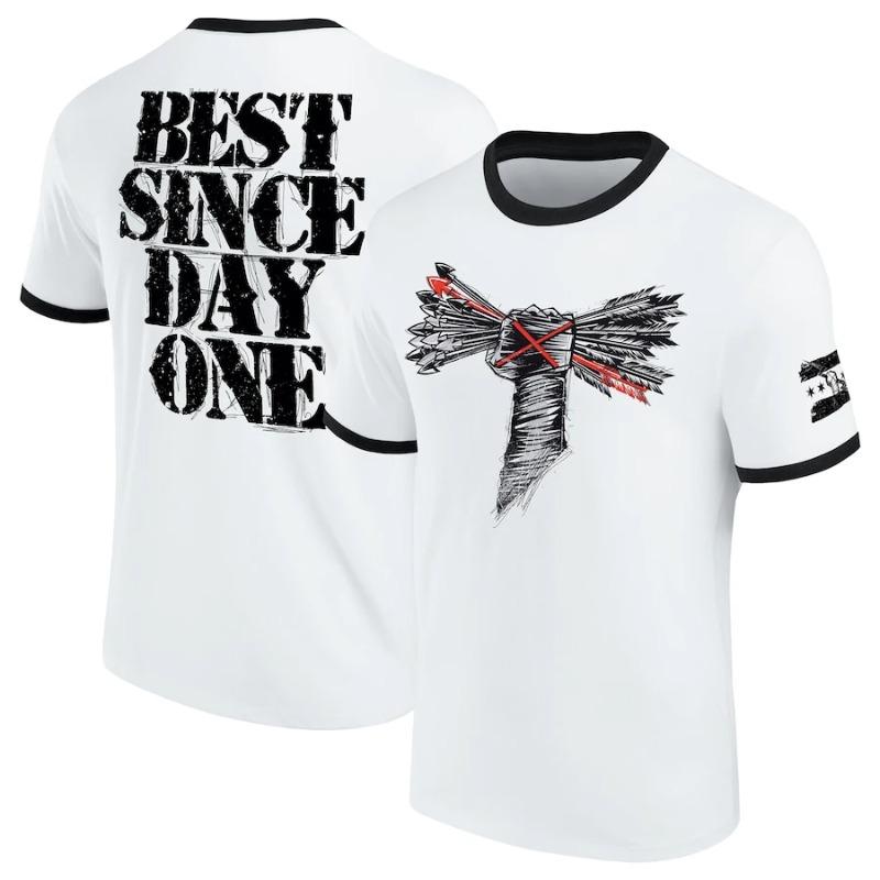 

Новая футболка Famous Wrestling Men s Style White CM Punk Larry BITW Ringer, детская, большого размера, горячая распродажа, цифровая печать 3D M красный