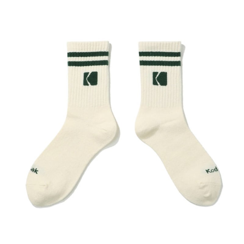 KODAK Apparel Kodak Logo Wool Socks GREEN