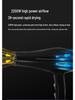 High-Power Salon Hair Dryer with Strong Wind and Negative Ion Care