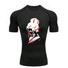Men's Sports T-shirt for Fitness Sports Training Compression Quick Dry Short Sleeve T-Shirt Men's MMA Uniform Athletic Tees