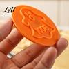 DIY Fondant Embosser Tools 8pcs Halloween Magnetic Cookie Stamp Molds Pumpkin Ghost And Skeleton Patterns Cutters for Design Interchangeable