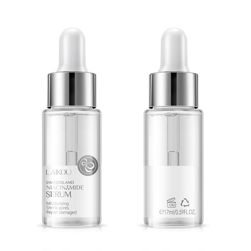 LAIKOU Nicotinamide Serum Whitening Face Serum Ampoule Essence Moisturizing Anti-Aging Anti-Wrinkle Shrink Pores Skin Care Serum