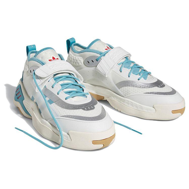 Adidas Originals Streetball 3 Tpu Rubber Sports Classic Shock Absorption Non-Slip Wear-Resistant Low-Top Lifestyle Casual Shoes FZ5814