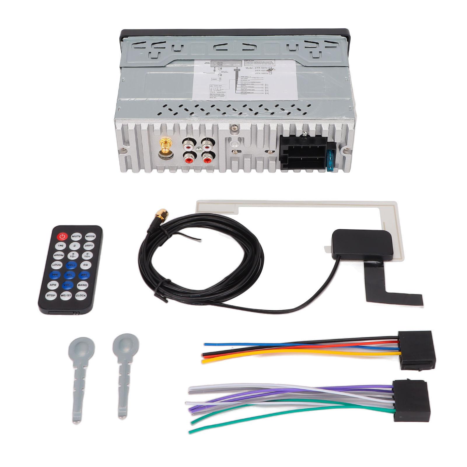 

DTR‑520 DAB автомобильный стерео Bluetooth Hands Free Call многофункциональный DAB радиоприемник для автомобилей