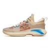 Anta Zup1 Nitrogen Technology Shock Absorption Non-Slip Wear-Resistant Low-Top Basketball Shoes Men Sneakers Brown Blue 112311105-7