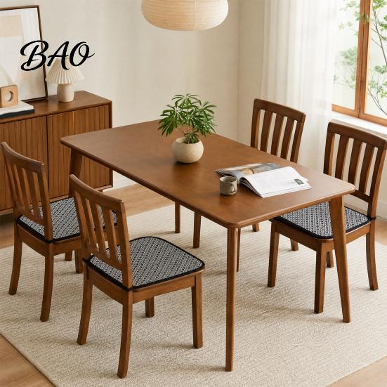 Non-slip Chair Cushion Rattan Seat Cushion, Cooling Pad, Non-Slip Comfortable Pad for Home Office Dinning