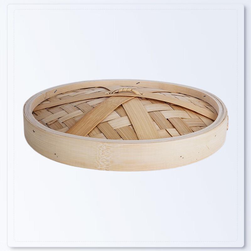 

Stainless Steel Rimmed 3-Tier Bamboo Steamer, 30.5cm