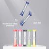 Timepiece Anti-fall Sand Watch Plastic Brush Timer 6 Piece Set Hourglass Decoration and Accessories for the Table Color Clock